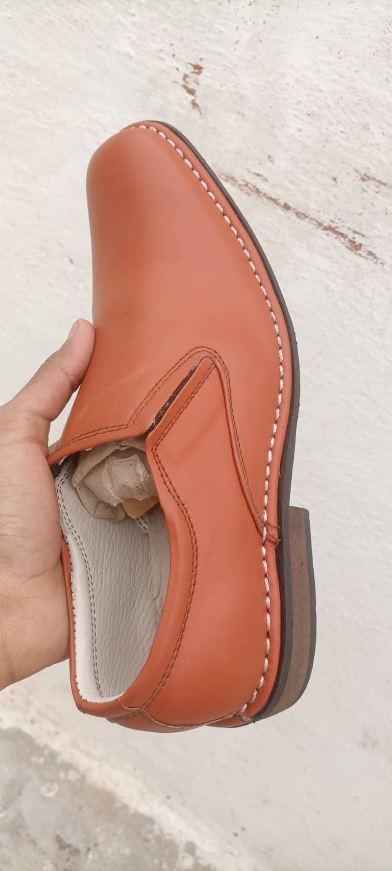 Men's original leather made shoes delivery all over pakistan 2