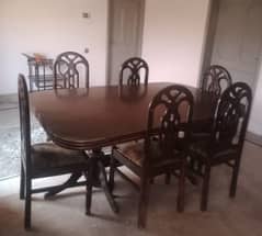 wooden dining table for sale