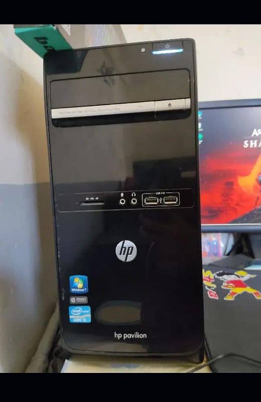 GAMING PC HP CORE i5(2nd generation) 8gb memory and 240 gb hard disk 7