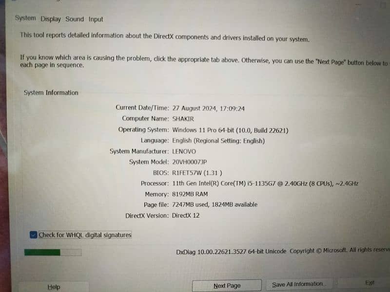 Lenovo L13 11th generation 15 days check warranty 4