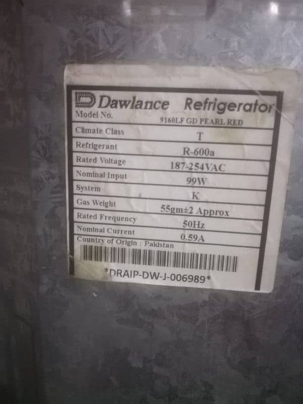 Dawlance Refrigerator 8