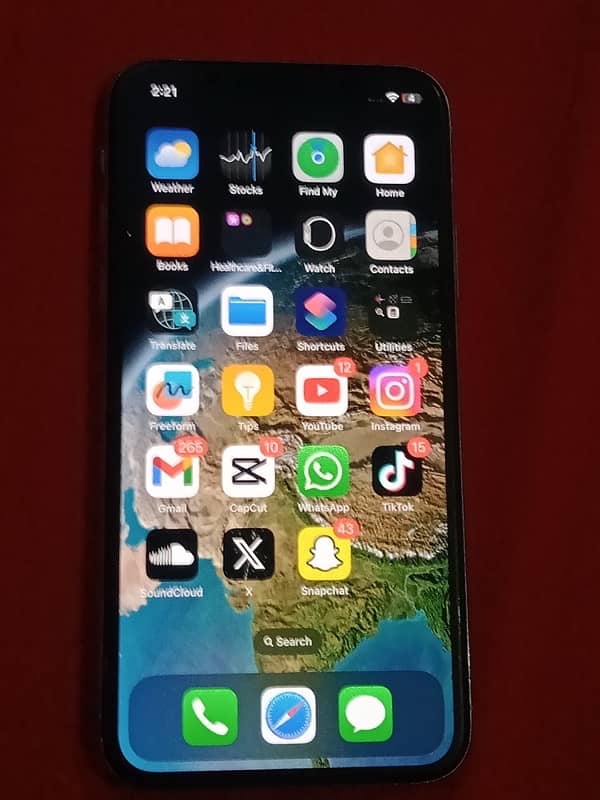 Iphone X 256gb 86%health All original 2