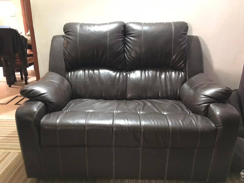 seven seater luxury leather sofa set 1