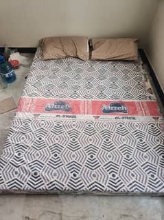 Double Mattress with 2 cushions