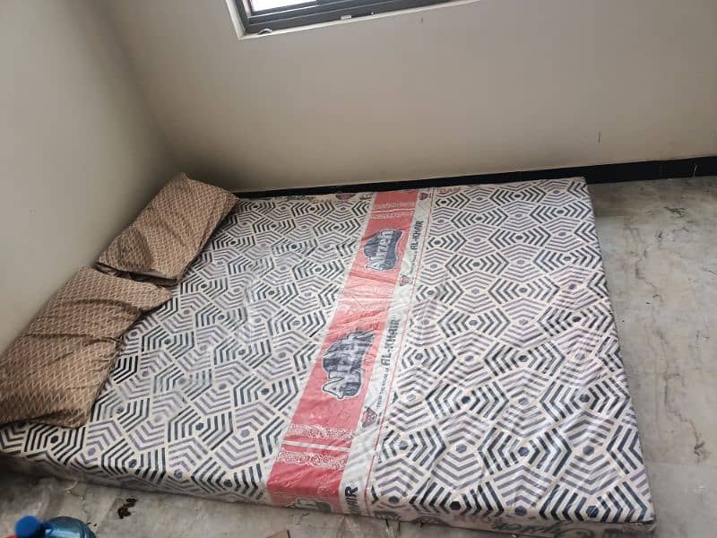 Double Mattress with 2 cushions 1