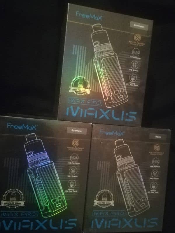 Vape freemax maxus max pro 168w Box Packed|Drag x pro| Drag H80s| vape 2