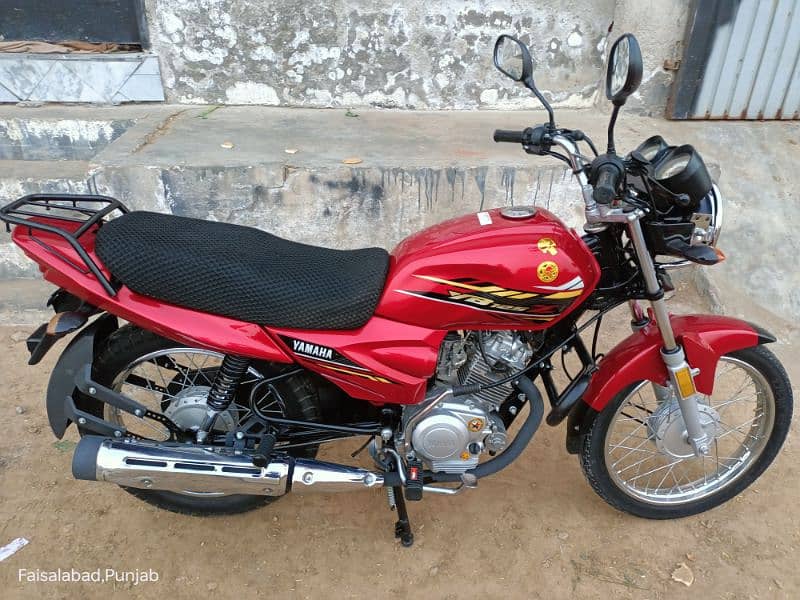 Yamaha yb125z Punjab number 03154621462 0