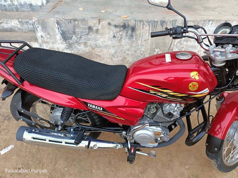 Yamaha yb125z Punjab number 03154621462 3