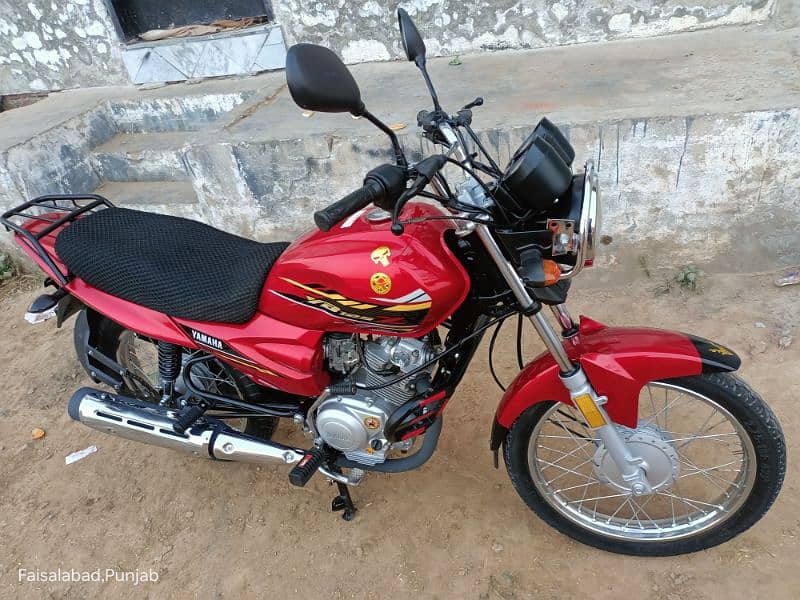 Yamaha yb125z Punjab number 03154621462 6