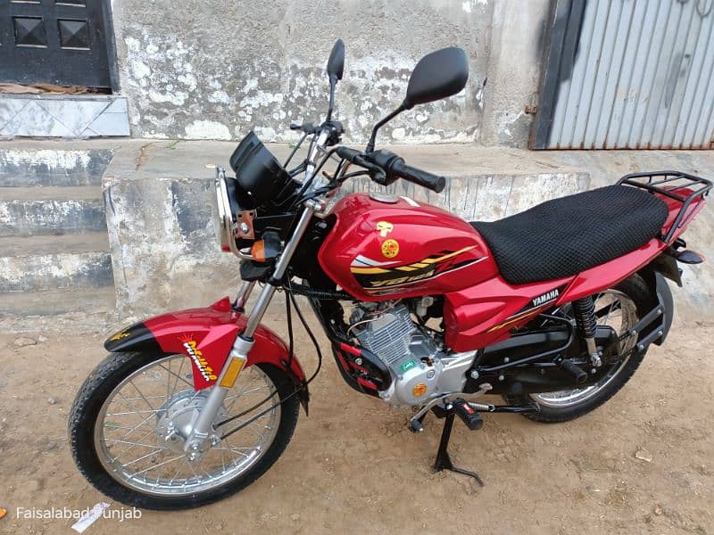 Yamaha yb125z Punjab number 03154621462 7