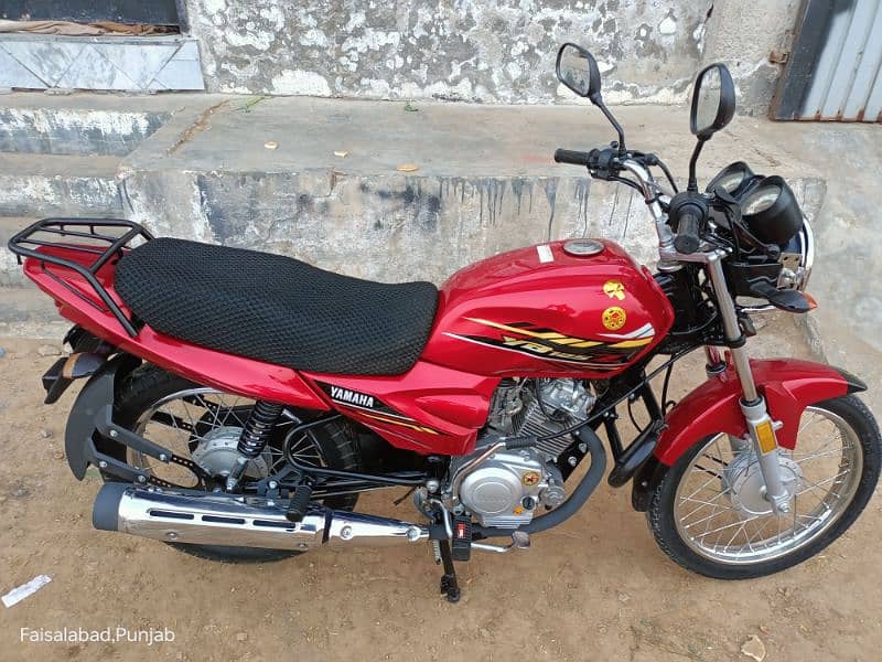 Yamaha yb125z Punjab number 03154621462 8