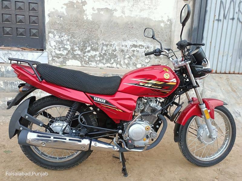 Yamaha yb125z Punjab number 03154621462 10