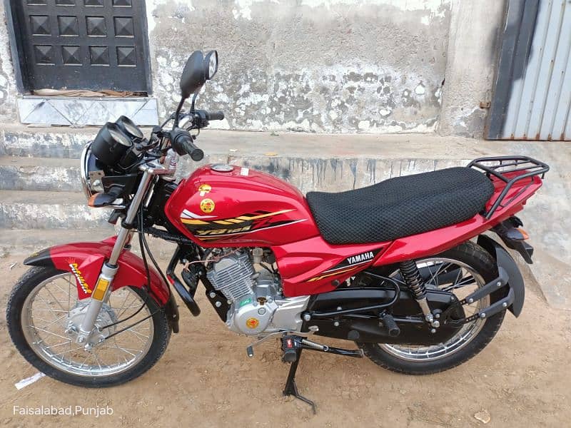 Yamaha yb125z Punjab number 03154621462 11