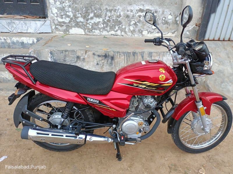 Yamaha yb125z Punjab number 03154621462 12