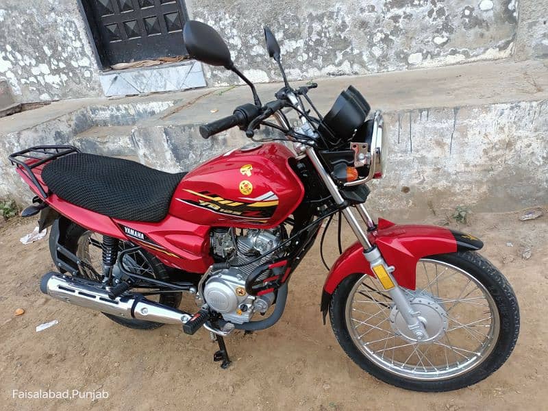 Yamaha yb125z Punjab number 03154621462 13