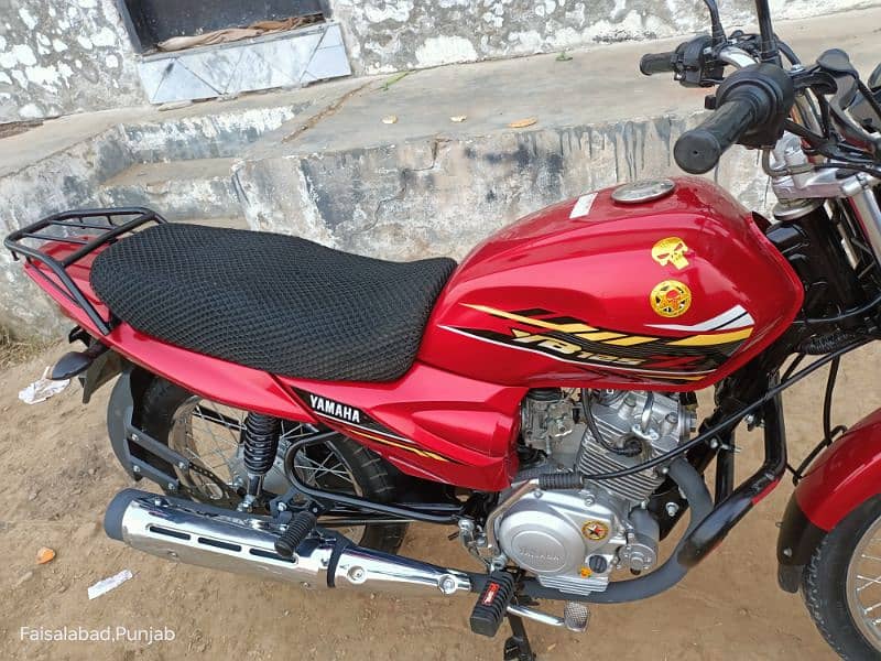 Yamaha yb125z Punjab number 03154621462 14