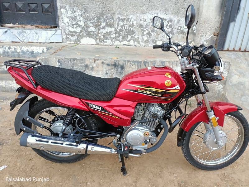 Yamaha yb125z Punjab number 03154621462 15