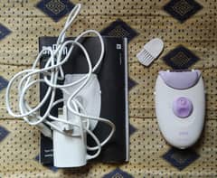 Braun Silk Epil 3, full body epilator (White/purple)