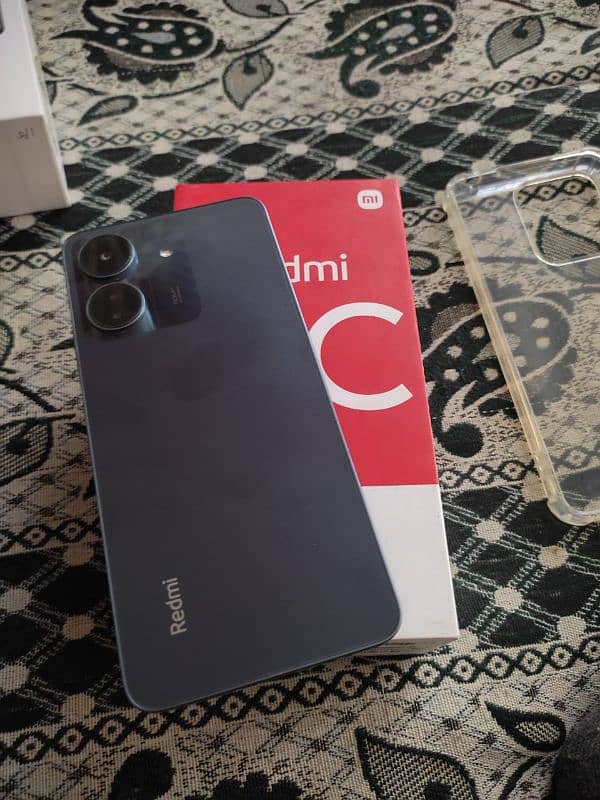 redmi 13c 6/128 with box charger 10 by 10 0