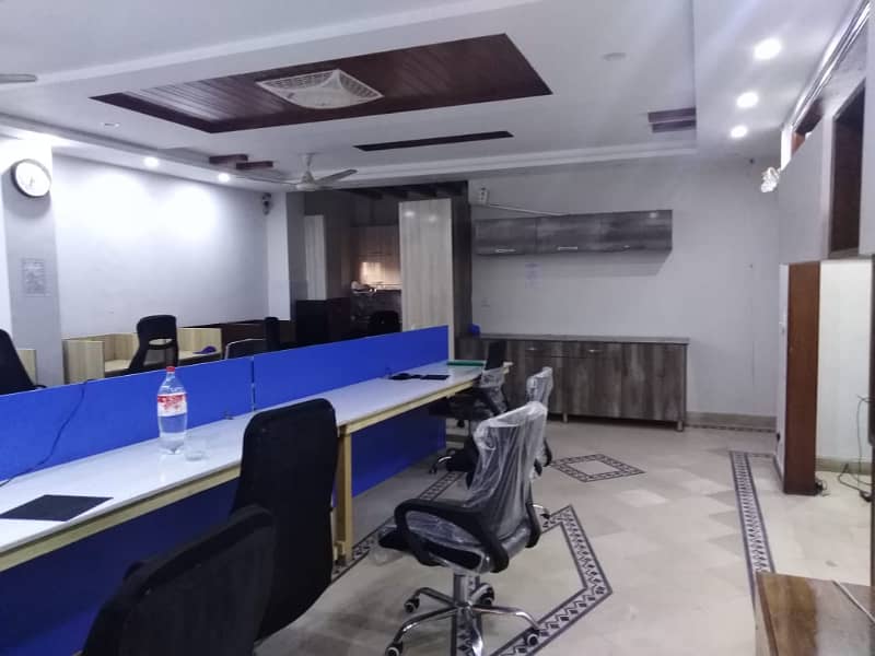 Area 2000 Square Commercial Corporate Office Available For Rent In maulana shaukat ali road faisal town lahore 1