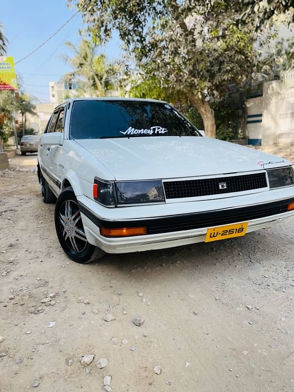 Toyota Corolla GL Saloon 1986 model 1994 recondition own engine 8