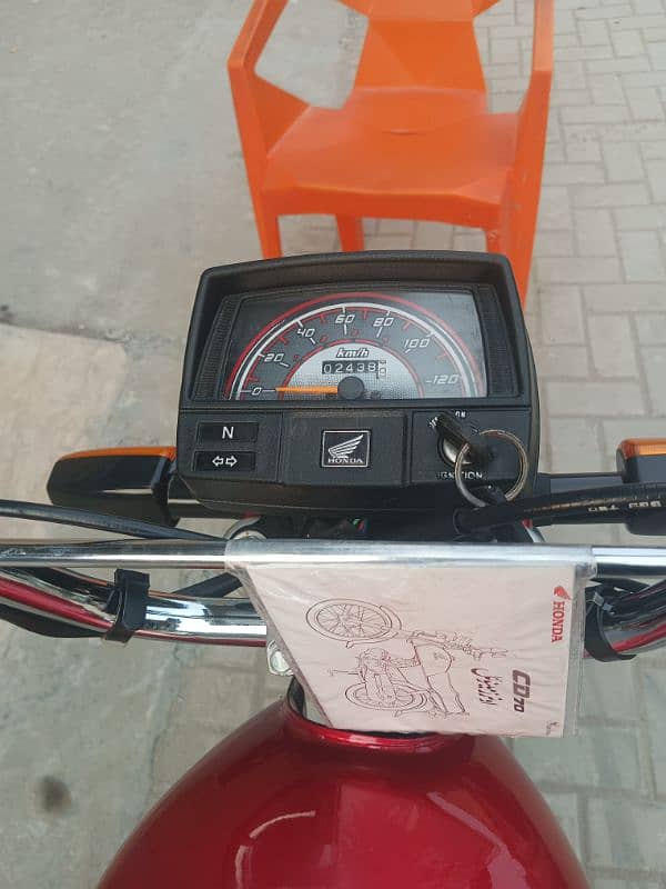 Honda CD 70 good condition 3