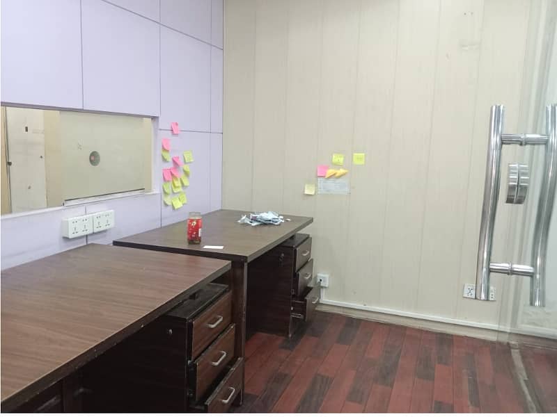 Sami Furnished Area 1200 Square Feet Office Available For Rent in Main Boulevard Road Gulberg 3 Lahore 1