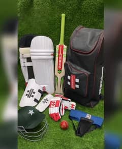 Hard ball Cricket Kit For Adults 1 month warantty