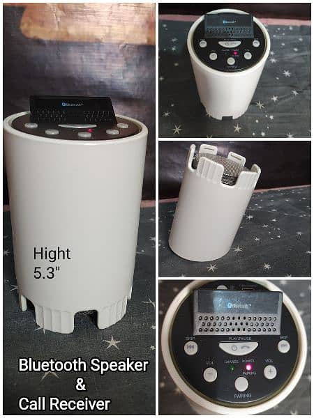 Bluetooth speaker and Call receiver 1