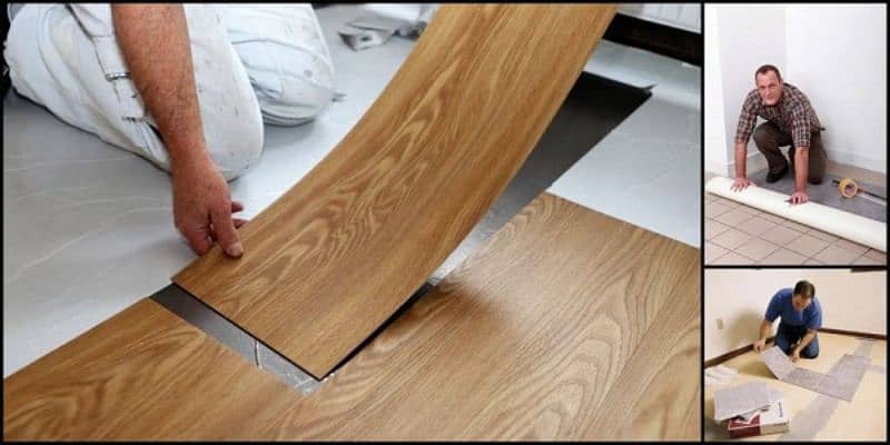 Vinyl Flooring/Wooden Flooring. 0