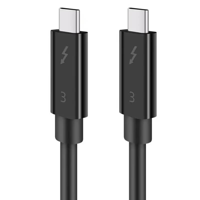 Type C USB C Thunderbolt Cable for FULL HD 1080p 2K 4K 8K Monitors 2