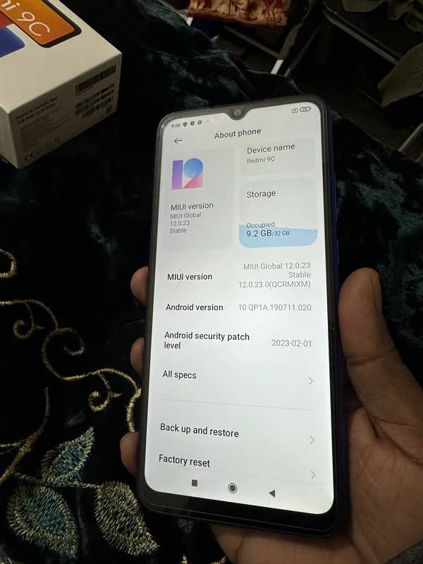 Xiomi Redmi 9C (exchange possible) 1