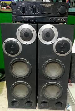 amplifire with speakers