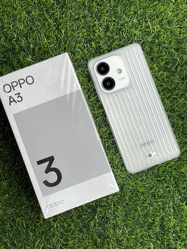 Oppo A3 6/256 Non Active just box opened for unboxing video 2