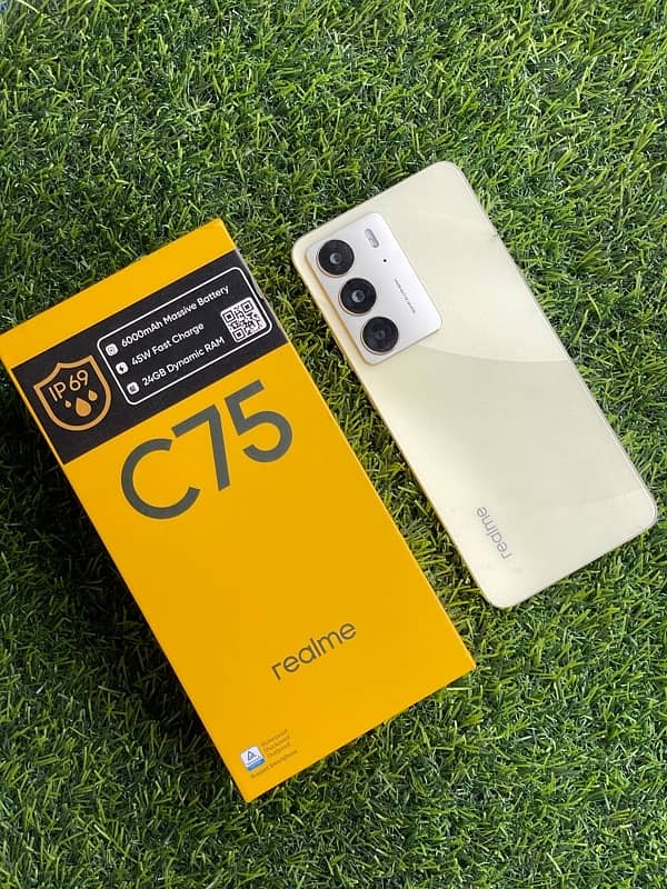 Realme C75 brand new just box opened for unboxing video 2