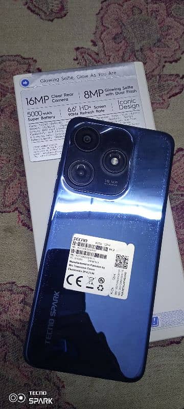 Tecno 10c box cover 8gb 128 neet no open shamsabad rwp 1