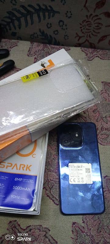 Tecno 10c box cover 8gb 128 neet no open shamsabad rwp 5