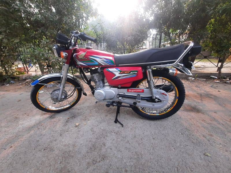 honda cg125 2023 model Red 1