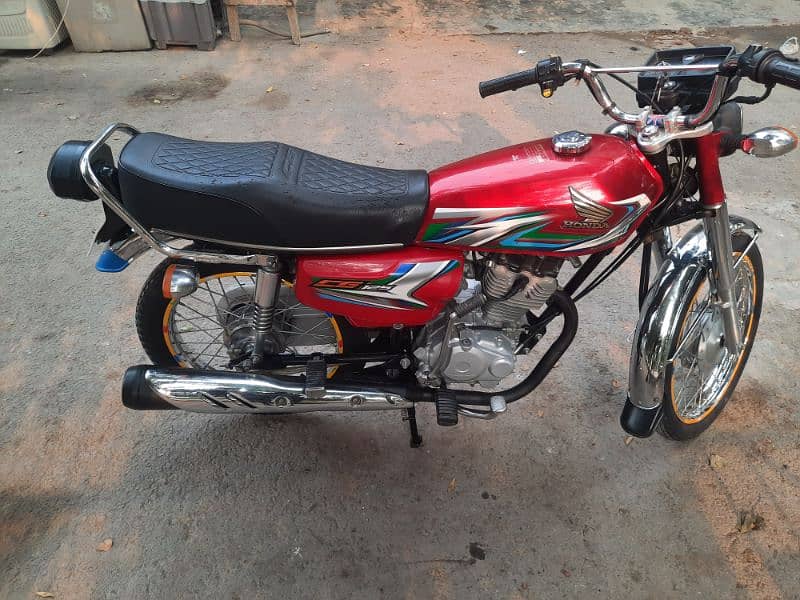 honda cg125 2023 model Red 3