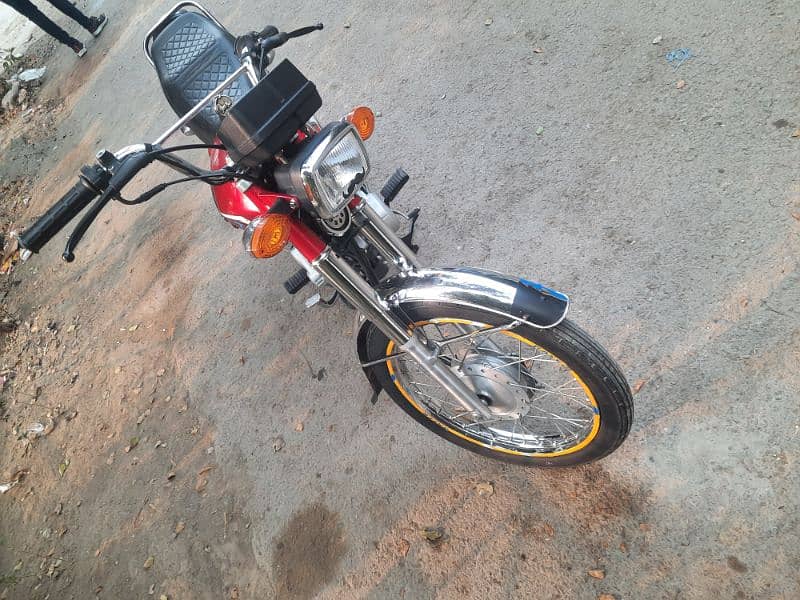 honda cg125 2023 model Red 4