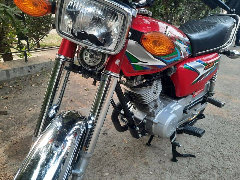 honda cg125 2023 model Red 5