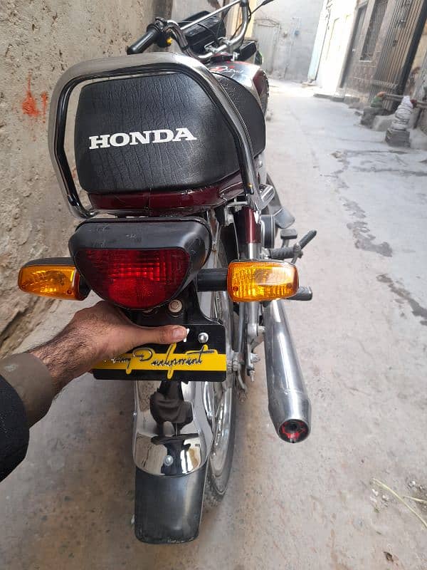 Honda 70cc Model 2023 hai engine ok hai 1