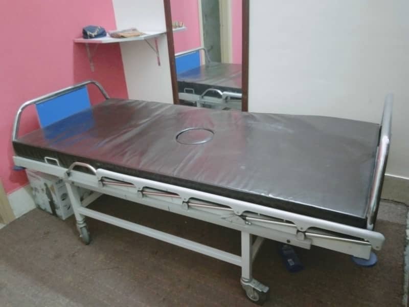 Bed for Patient along with Master MoltyFoam no. 1 quality 1