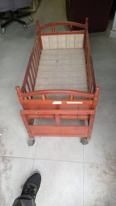 wooden cradle cott 1