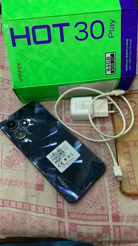 infinix hot 30 play full box 03000242699 03156062963 0