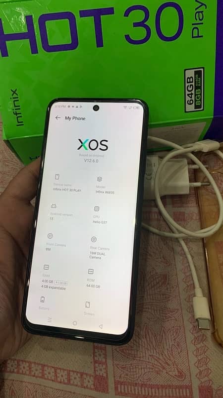 infinix hot 30 play full box 03000242699 03156062963 1