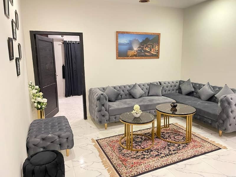 One Bed Room Fully Furnished Apartment Avilabel For Rent 7