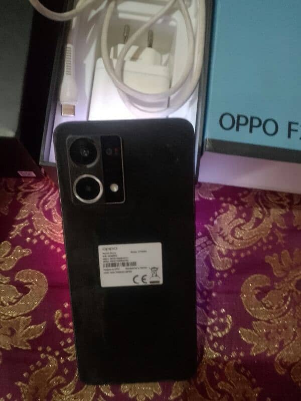 oppo f21pro 8GB 128GB with box charger 0