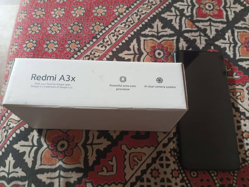 Redmi A 3 X  - 4/64 New Box Pack With Box original Charger 10