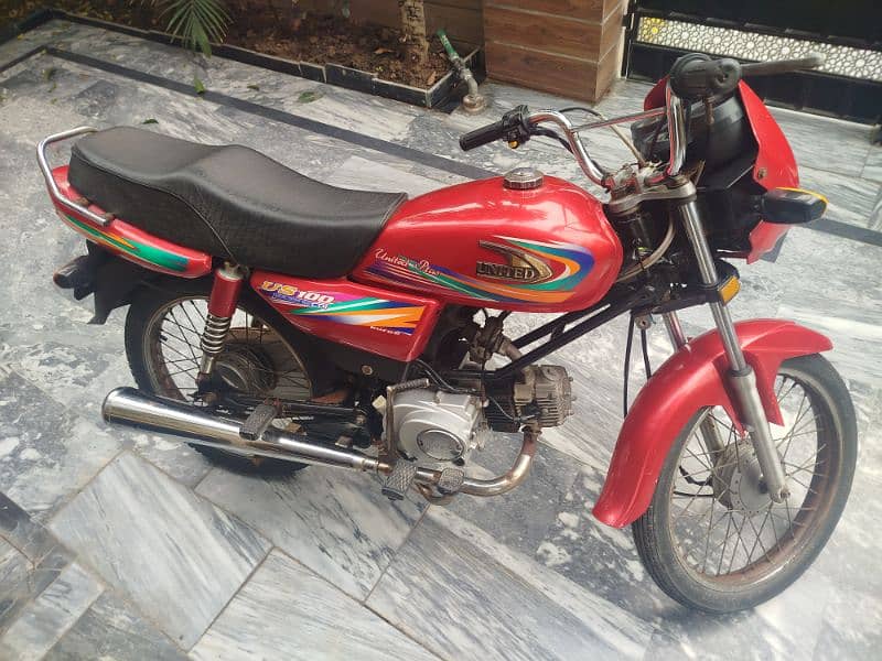 United 100 CC motorcycle in total genuine condition. 0